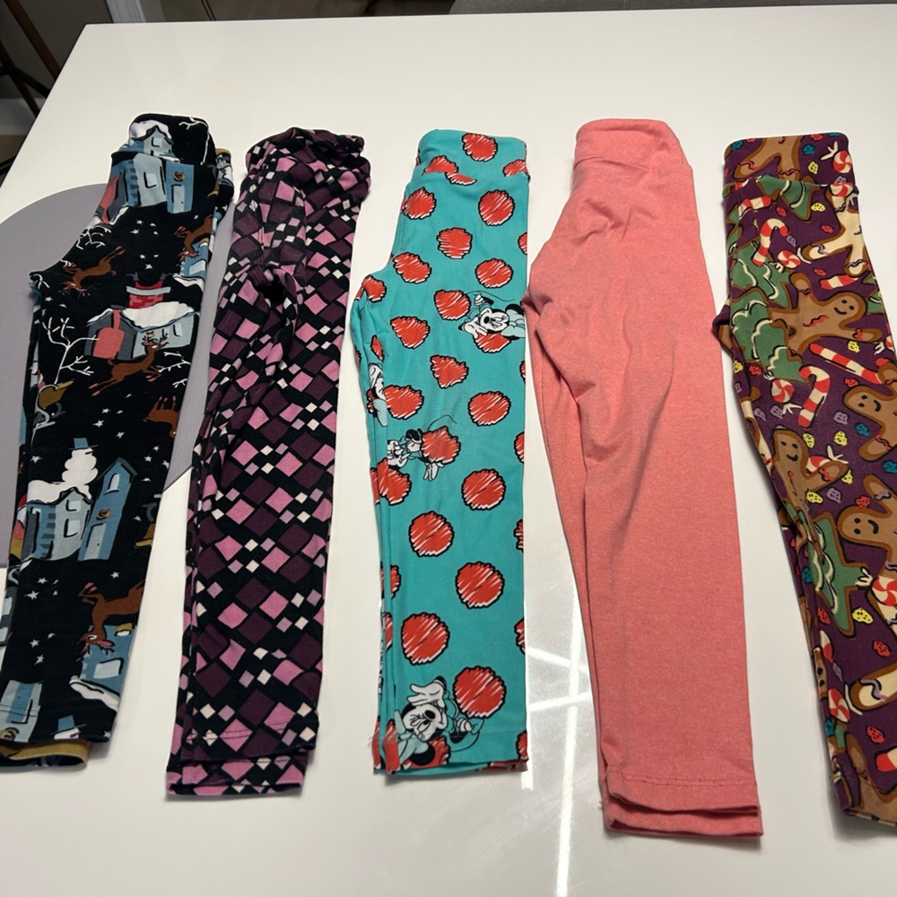 Kids lularoe s/m leggings